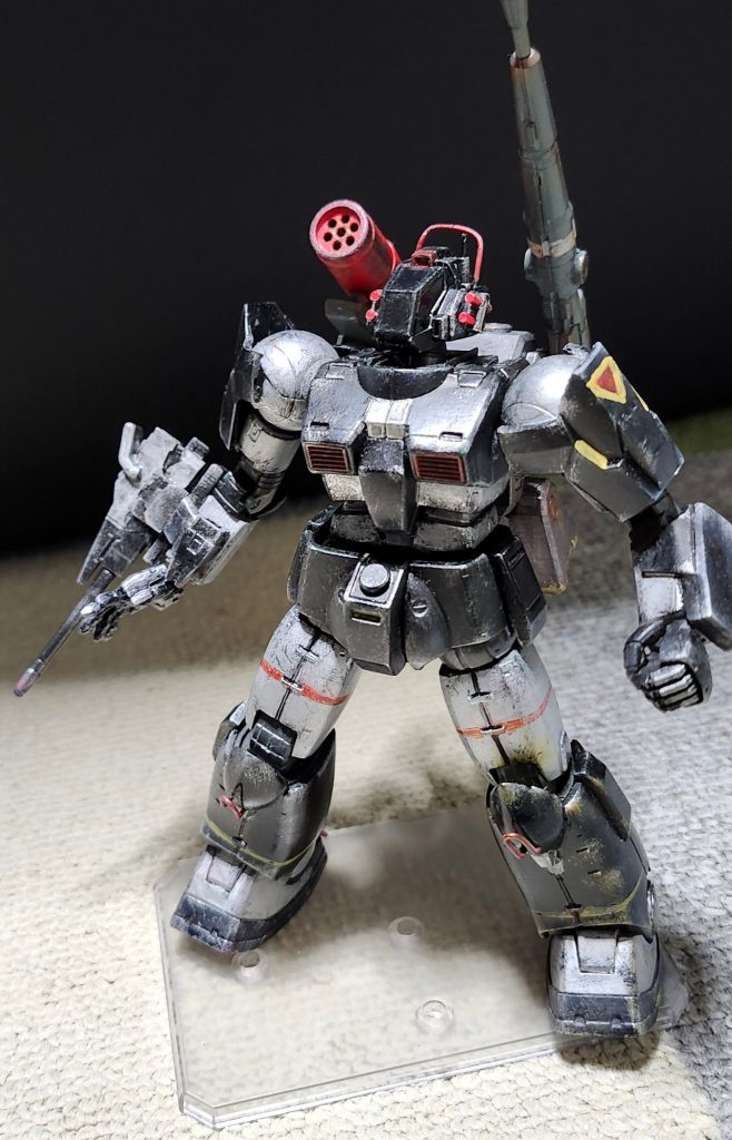 カラーリングは、ネットで検索した画像とにらめっこして、なるべく原作に寄るように塗装しました。