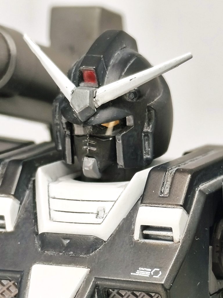 透明フィルムでバイザーを表現してみました。最後までご覧いただきましてありがとうございました。