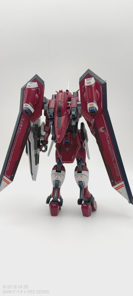 HGイモータルジャスティスガンダム–5枚目/制作者：Arts