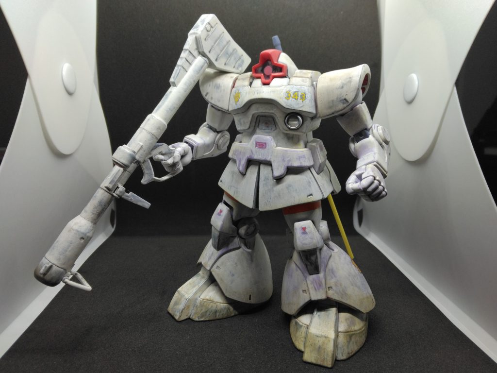 HGUC ドム 冬季迷彩