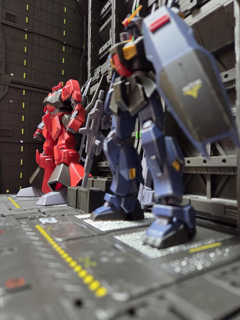 カミーユ機と一緒に…