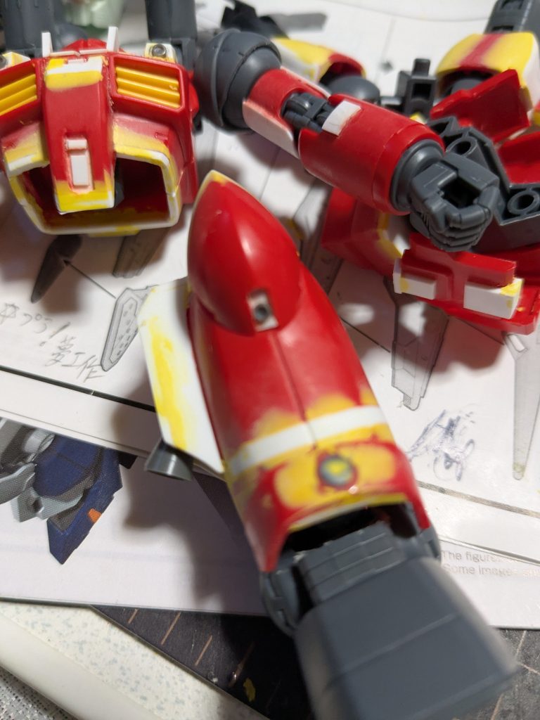 HGUC リヴァイブ ガンキャノン (ア・バオア・クー最終決戦仕様)『Ver.私生活が、極貧の翔姫』–4枚目/制作者：私生活が、極貧の翔姫