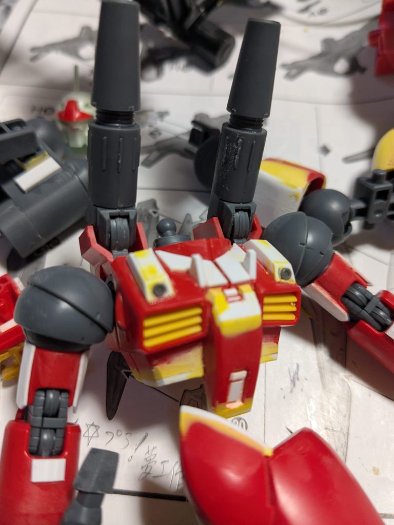 HGUC リヴァイブ ガンキャノン (ア・バオア・クー最終決戦仕様)『Ver.私生活が、極貧の翔姫』–3枚目/制作者：私生活が、極貧の翔姫