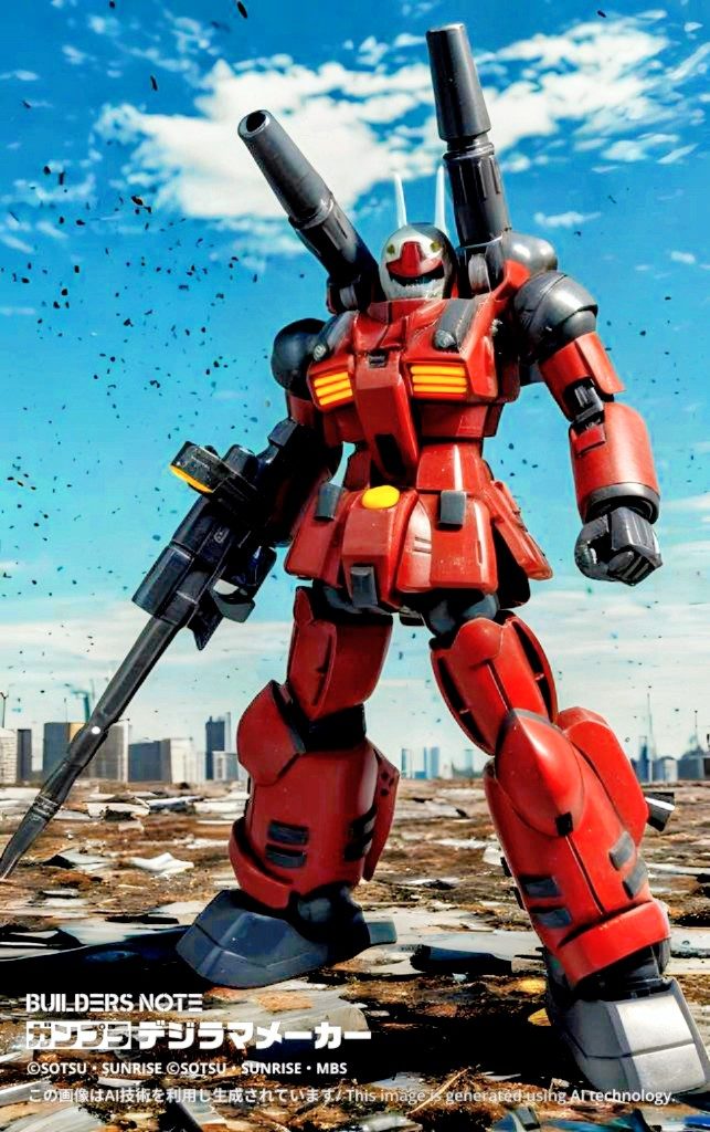 HGUC リヴァイブ ガンキャノン (ア・バオア・クー最終決戦仕様)『Ver.私生活が、極貧の翔姫』–6枚目/制作者：私生活が、極貧の翔姫