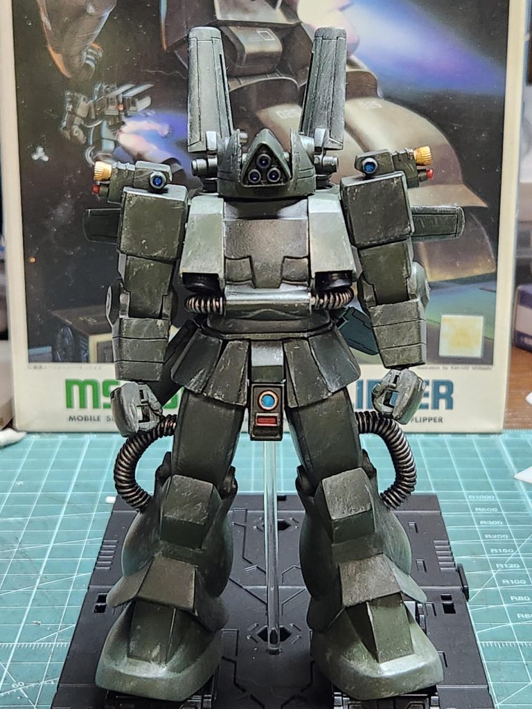 水性ホビーカラー、ドライブラシで汚し塗装最後までお付き合い頂きありがとうございます(*・ω・)*_ _)ペコリ