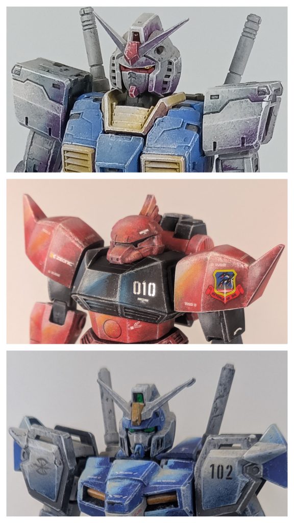 新年早々「バトンをつなぐ」という素晴らしい企画にお誘いいただきました😄「バレーボールおじさん」氏「ニャア軍曹」氏「さーしースー」氏「ヨッチャKID」氏「ASUR」氏「meg-ocero」氏「さめ」氏「ミズカともかさ」氏「Sont@」氏「MSV-K」氏「mototti」氏「ろぶやん」氏「ape100」氏「TOMSIM」氏「おやプラ」氏「SC30」氏「猩々(しょうじょう)」氏「Hiro0079」氏「アツボー」氏「老眼卿」氏の後を受けて、今回、okkiが担当させていただきます🫡綺羅星の如き方々の後に書くので、大変緊張しています🤐今回ニャア軍曹さんにお誘いいただき、最近私の投稿で用いている塗装法を紹介いたします🖌️題して、なんちゃって絵画風塗装です😀自分としては、塗装で少しでも陰翳をつけたいと思って色々やった結果の塗装法です😁ありがたいことに複数の方に絵画のようだと仰ってもらっています😌まだまだ未熟な塗装法ですが、多少なりとも参考になれば幸いです😃