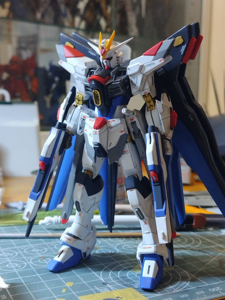 ドライブラシ中の、完成一歩手前時点。何気なくの１枚が綺麗に撮れるのは何なんでしょうか。（写真の技術の問題？）&nbsp;