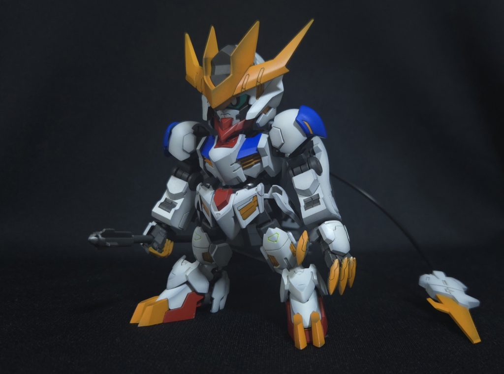 2026年、最初の完成品です！黒立ち上げからエッジ出し、薄目のウェザリングのいつものセットです。SD目の部分以外は全て塗装してあります。