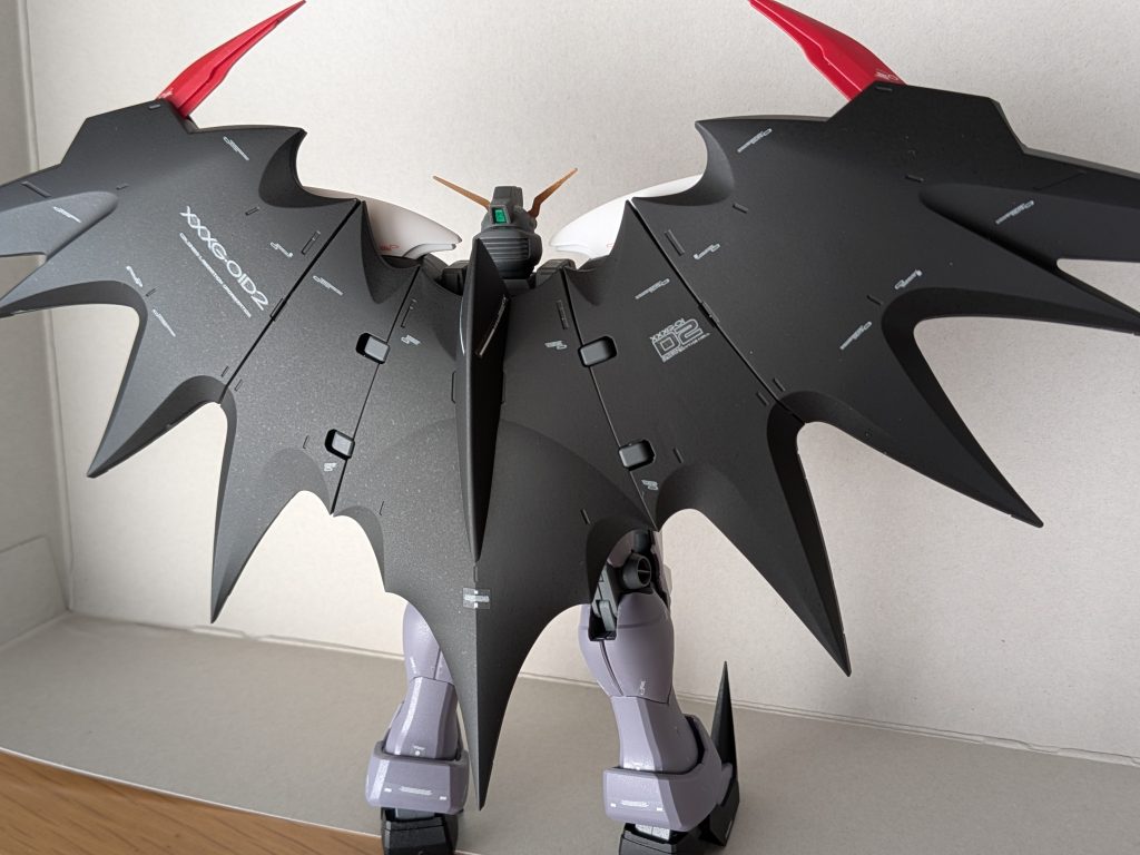 バックショット📸成型時のモヤモヤも分からなくなっていい感じに黒いです😊