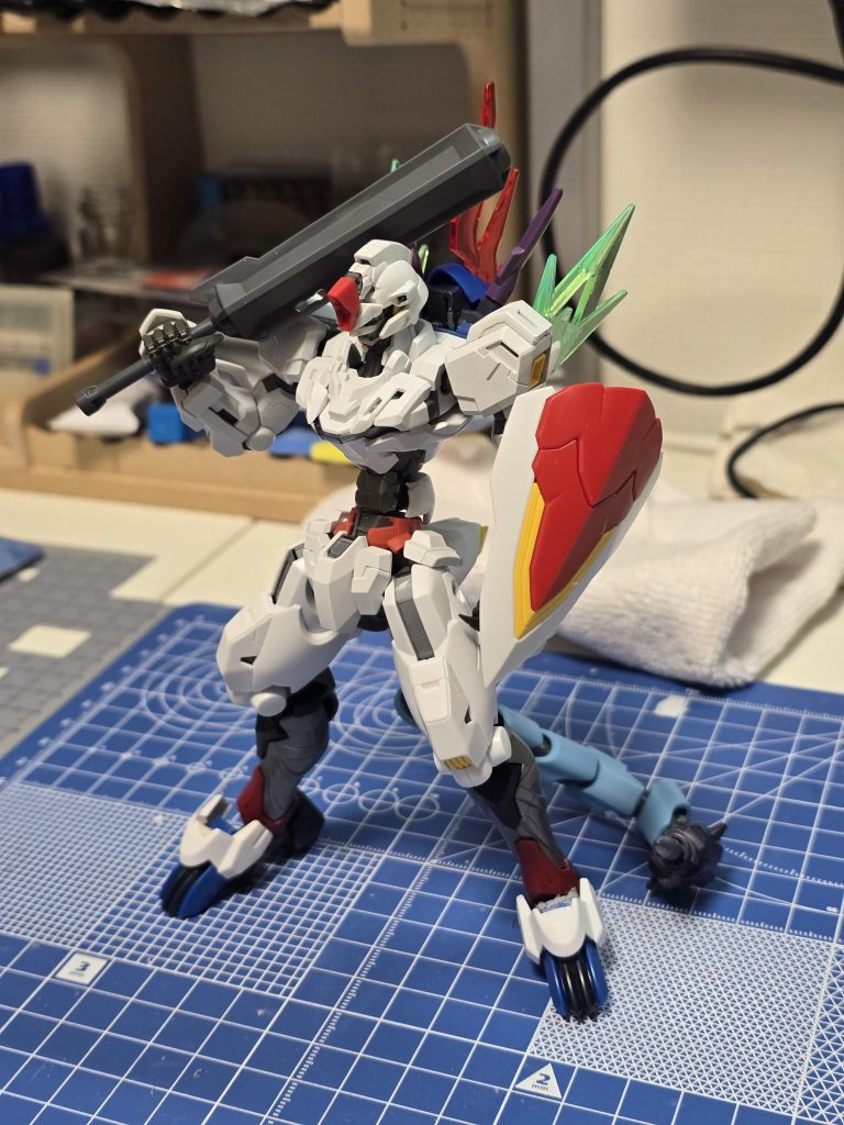 塗装前本当は棍棒も考えてましたが、紛失してしまったので断念…（当時、元ネタの愛称がついた野球選手意識で野球バットっぽいのにしてました笑）