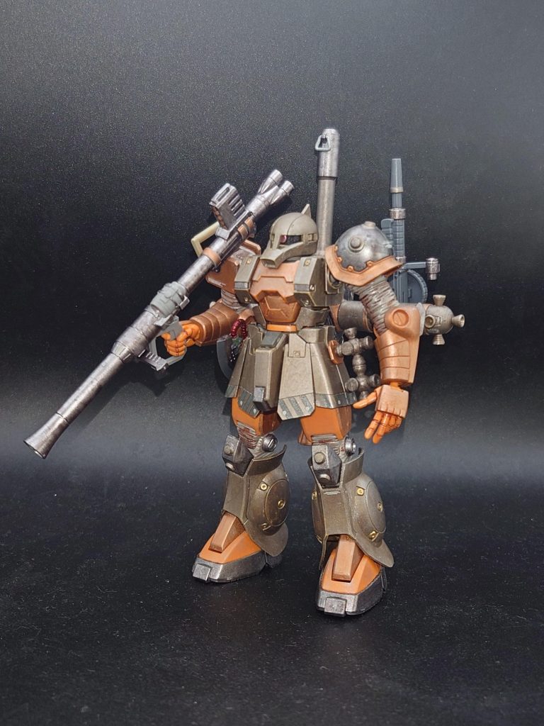 ザクバズーカ2を装備これザクバズーカ2って名称なんですね以下、ポーズを何点か