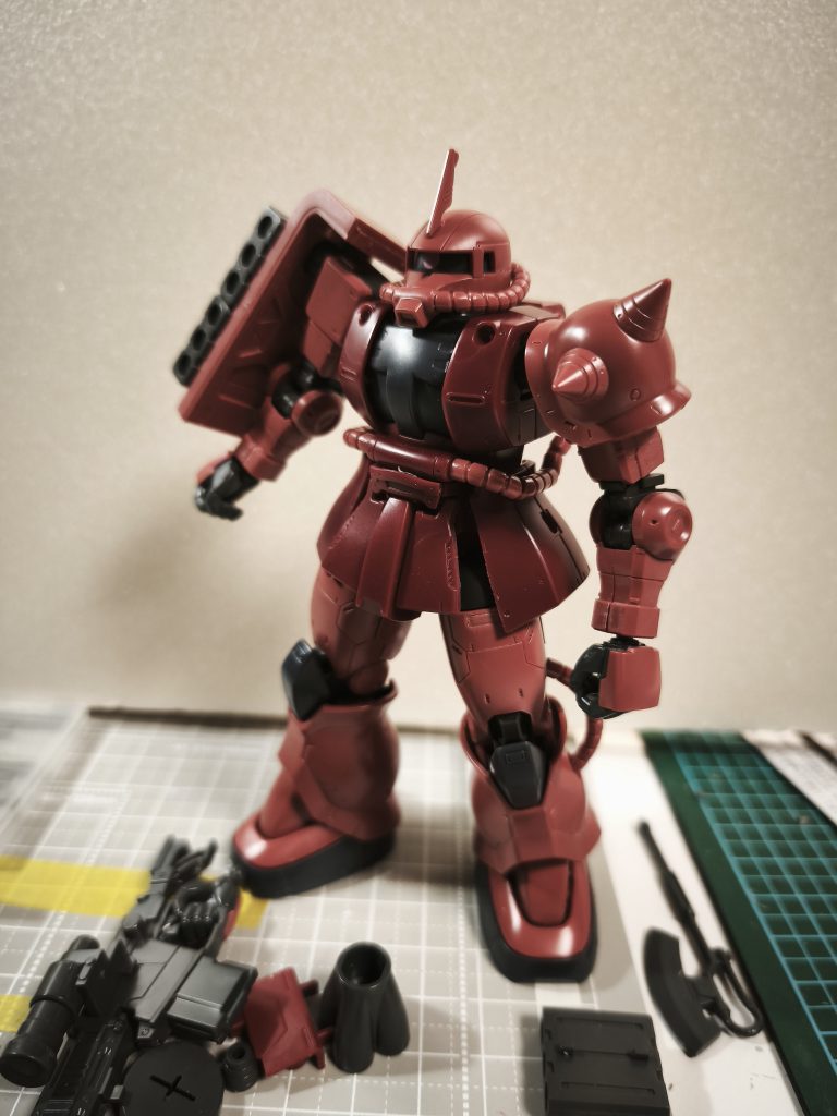 ザクⅡ 赤い彗星Ver–3枚目/制作者：しろたん