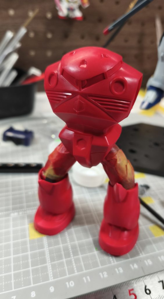 色分けされてない単色です。合わせ目多し