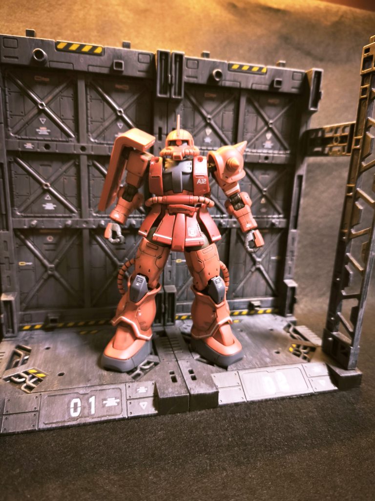 ザクⅡ 赤い彗星Ver–2枚目/制作者：しろたん