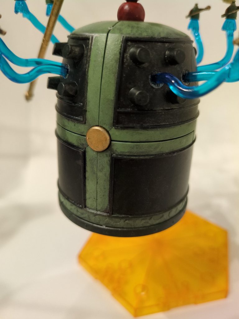 得意の『ガンメタ色ポンポン』はこういう『マンダラ部分（古鉄みたいたところ）』にベストマッチしたような気がします。格闘ゲームで得意なコンボが全部ハマった時のような気分。