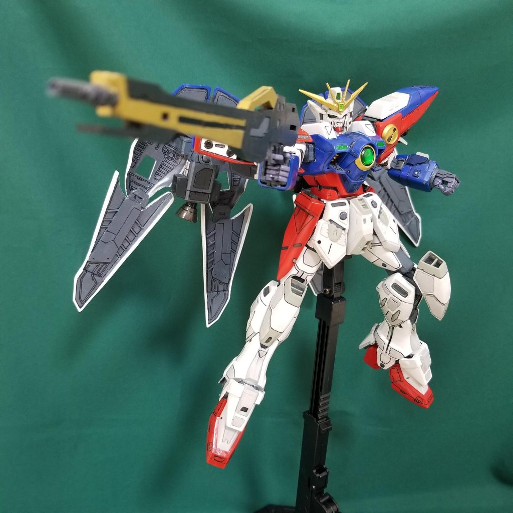 ウイングガンダムゼロ–2枚目/制作者：YOSHION