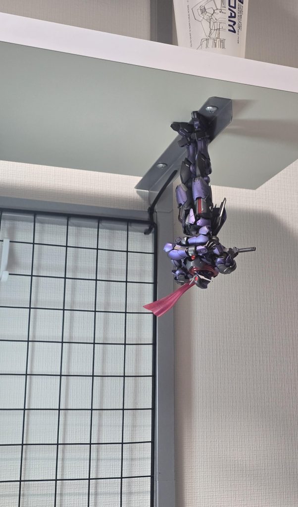 追記　天井立ちが思ってたより好評だったので完成後で、ぶら下げてみました