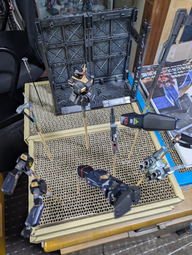 こちらは乾燥待ちのワクワクショット✨️😏👍️