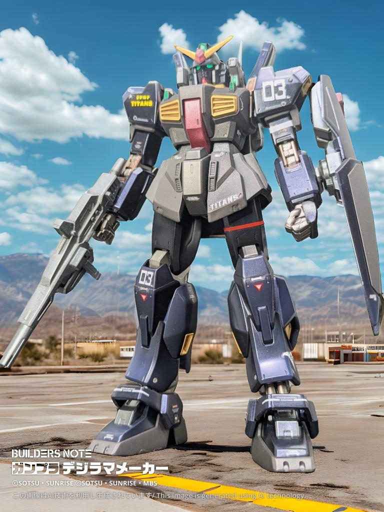 ラストはデジラマメーカーショットで締めたいと思います👍️この作品は昨年作製の為、今年一発目ではないんだな〜😅鋭意、旧キット　アッグガイ作製中です。完成したらアップしますね😏👍️最後まで閲覧頂き、ありがとうございました😊✨️