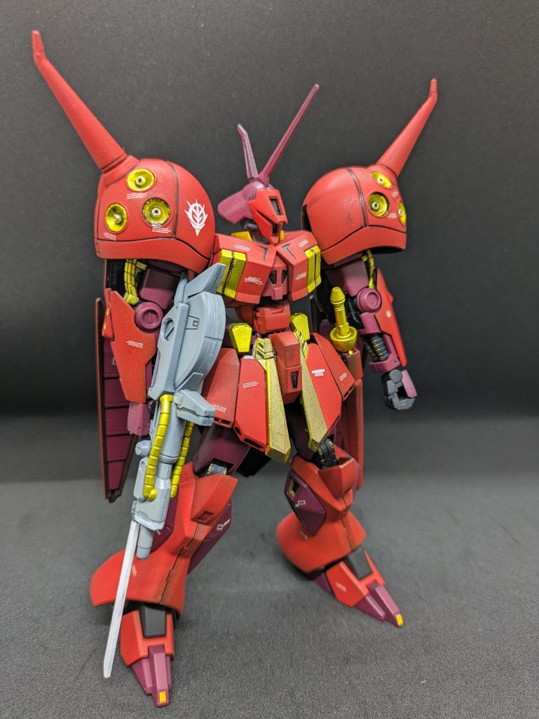 HGUC No.220 AMX-104 R•ジャジャ–2枚目/制作者：まお大佐