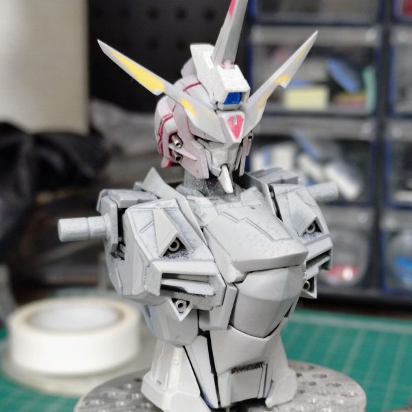 正月休みのリソースを突っ込んでイモジャ胴体カタチになりました。想定していたよりも「フリーダム」が使えたので楽でした🫡こっから腰に進みます！（2枚目）