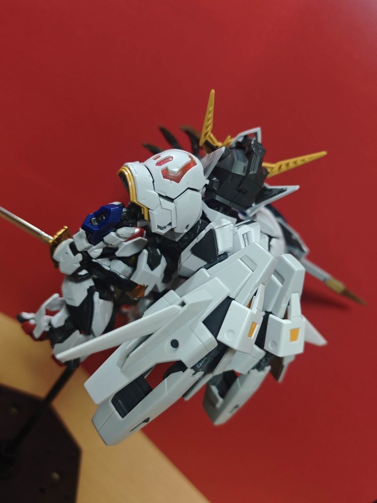 バルバトス買ったらつけてみたかったブースターを取り付けてみました！