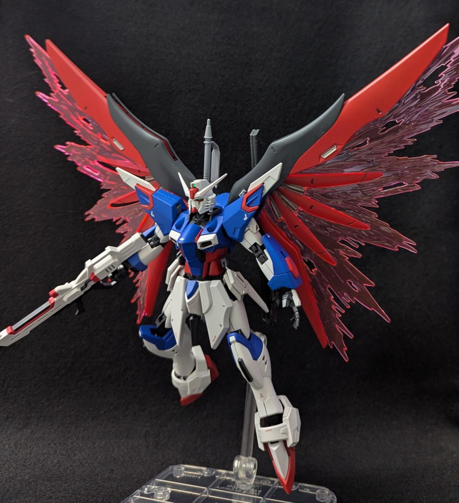 光の翼を付けると大ボリューム