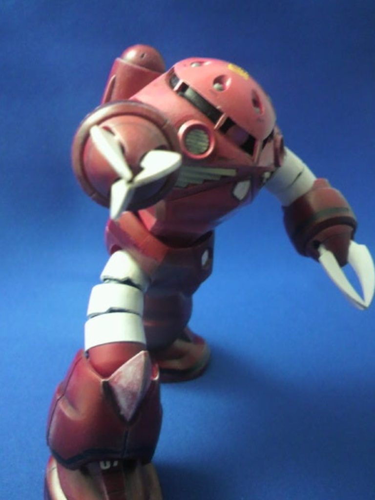 ジムにえいやって感じのポーズ