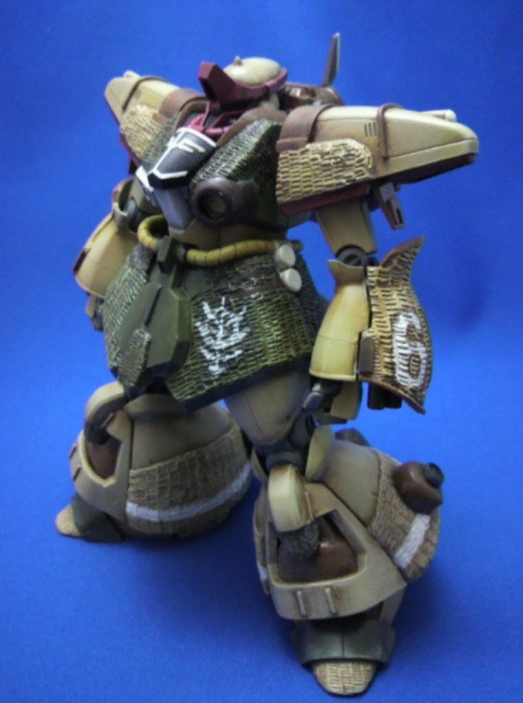 当時ユニコーンVer.しかなかったのでそれを改造してます前のドワッジの反省点から明るめの塗装あと各箇所にツェメリットコーティングしてます