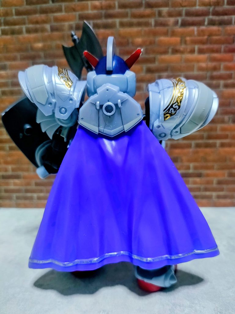 後ろ姿。。。角の裏何もせずwだって何だか久し振りにSD、BB触ってた頃の幼少期を思い出してシール貼りを楽しめたんだものw