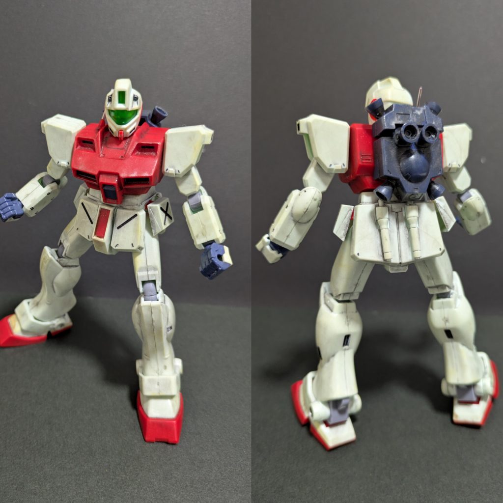 〜実験台にされた人〜まさかお披露目機会があるとは…🫣ウェザリングマスターとドライブラシです。なぜEGから旧キットにいったのかは覚えてないです（当時はすぐ買えましたね😭）