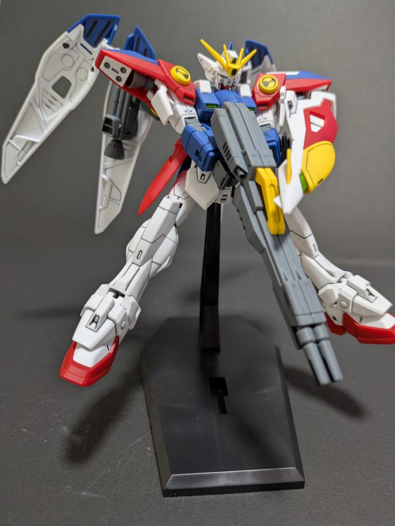 RGに比べるとぎこちないですが…カッコいい✨️