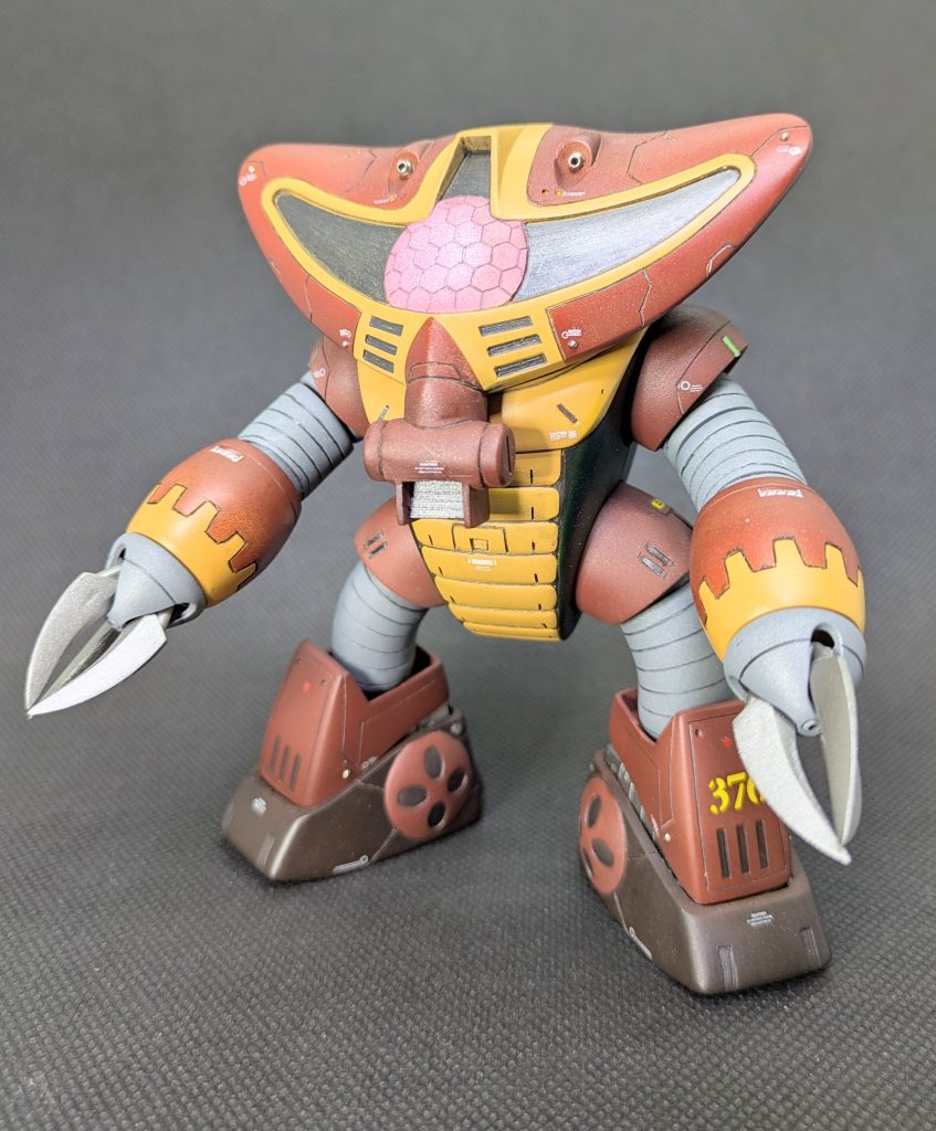 ズゴックのジャンクパーツを加工してクロータイプにも換装できます😏👍️✨️