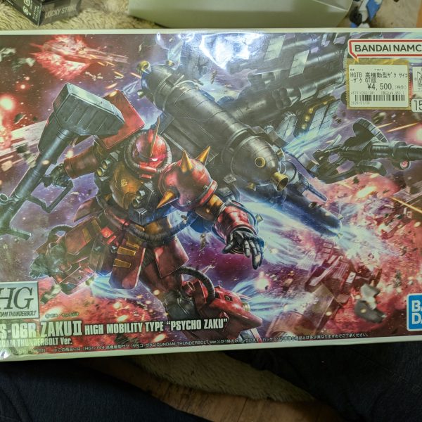 HGサイコザク購入✨️✨️✨️