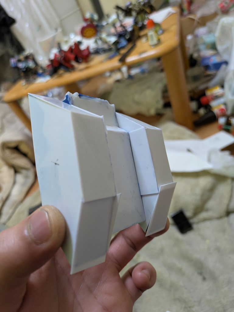 作品名：途中ですが💧<p>仮箱組ができました✨ただそれだけです💧すみません🙇</p>
