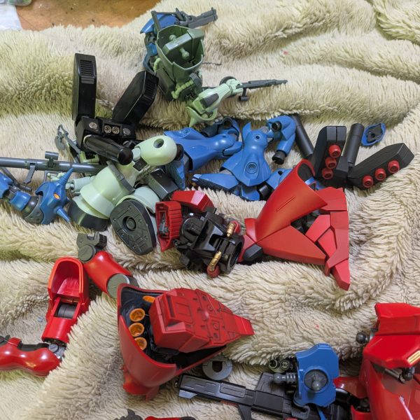 サザビー　ケンプファー　ザクII　ミキシング難しい