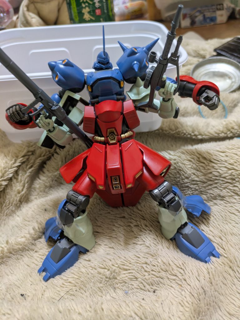 作品名：ご指導頂きましたので💦<p>脚部が貧弱とのお言葉を頂きましたので💦 ケンプファーの脚部を取り付ける改造を追加したいと思います😊 コメントありがとうございます🙇 ご指導頂きありがとうございます🙇 ケンプファーの脚部を取り付けることでシュツルムファウス [&hellip;]</p>
