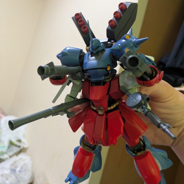 あしふとくしました。プロペラントタンク長くしました。（2枚目）