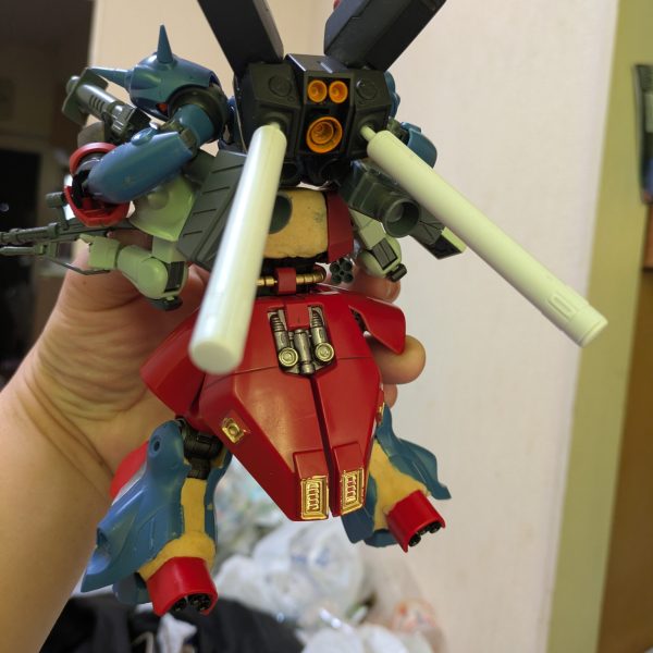 あしふとくしました。プロペラントタンク長くしました。（3枚目）