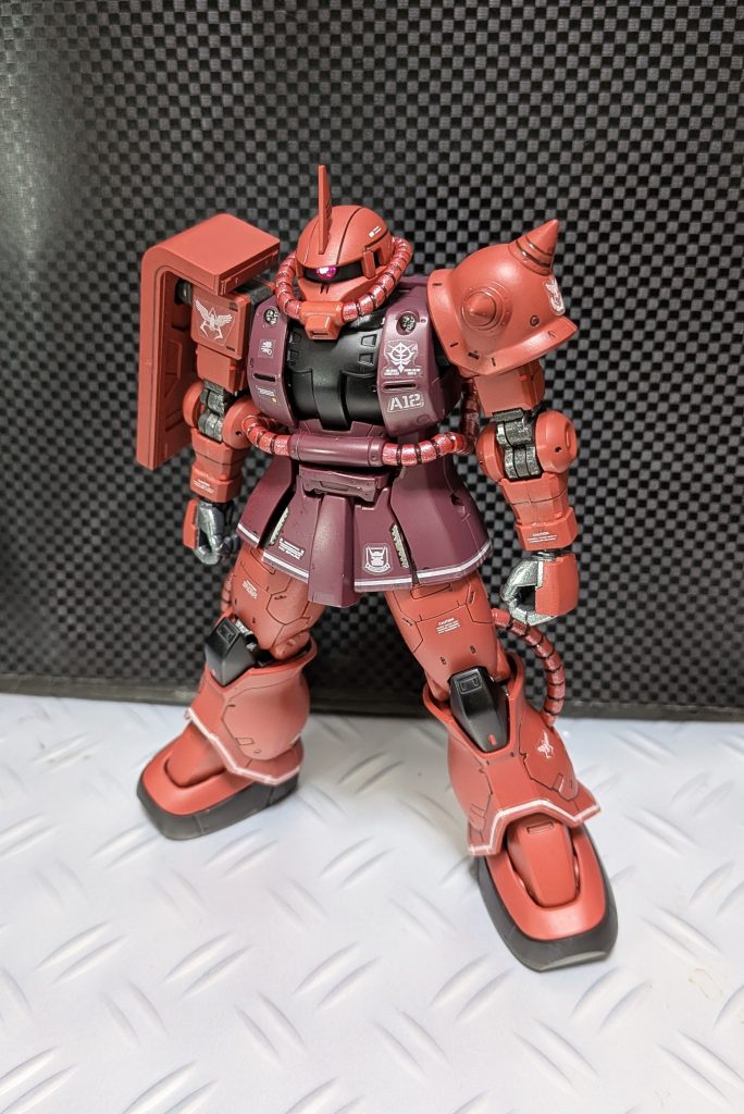 シャア専用ザク　赤い彗星ver–2枚目/制作者：@Ymarl1