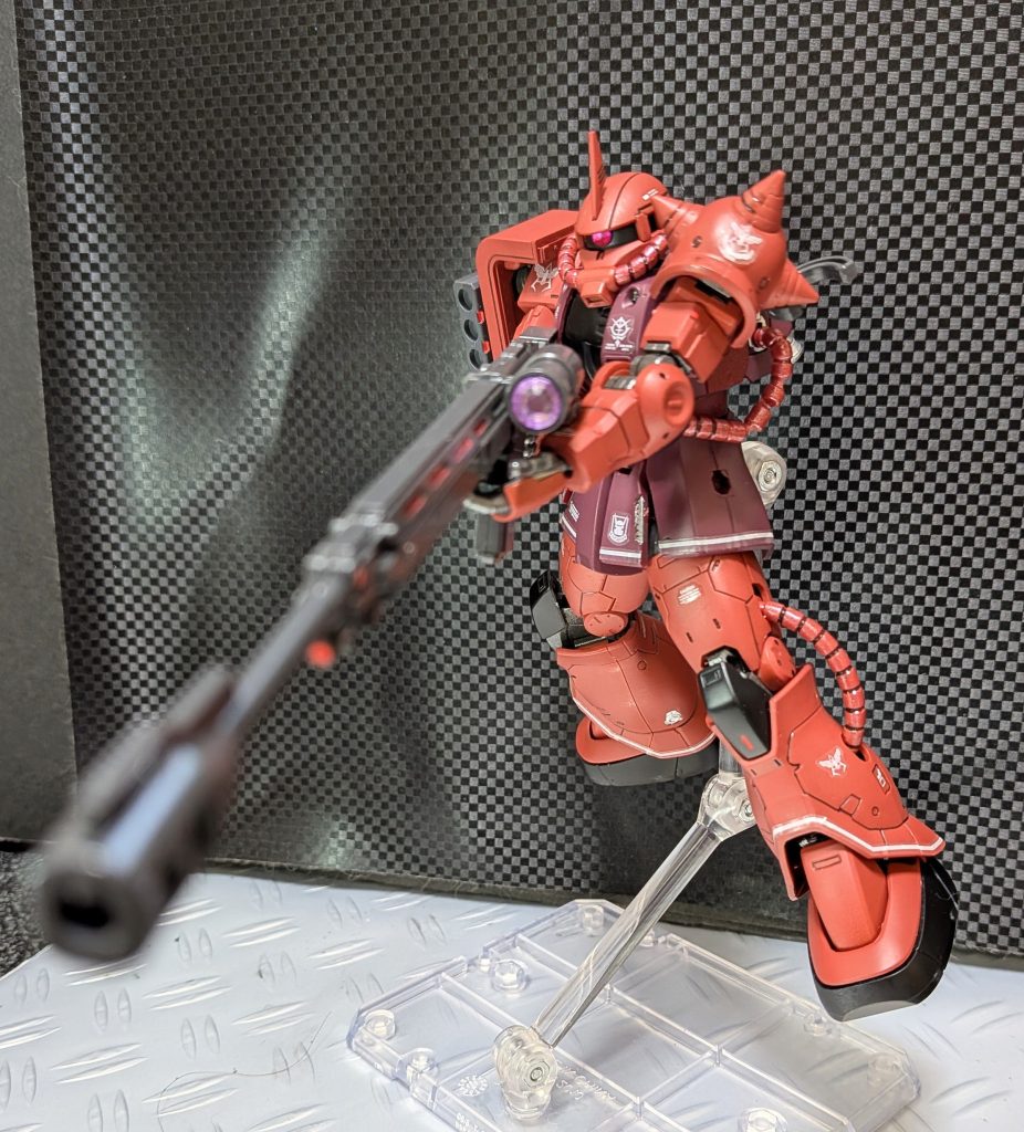 シャア専用ザク　赤い彗星ver–5枚目/制作者：@Ymarl1