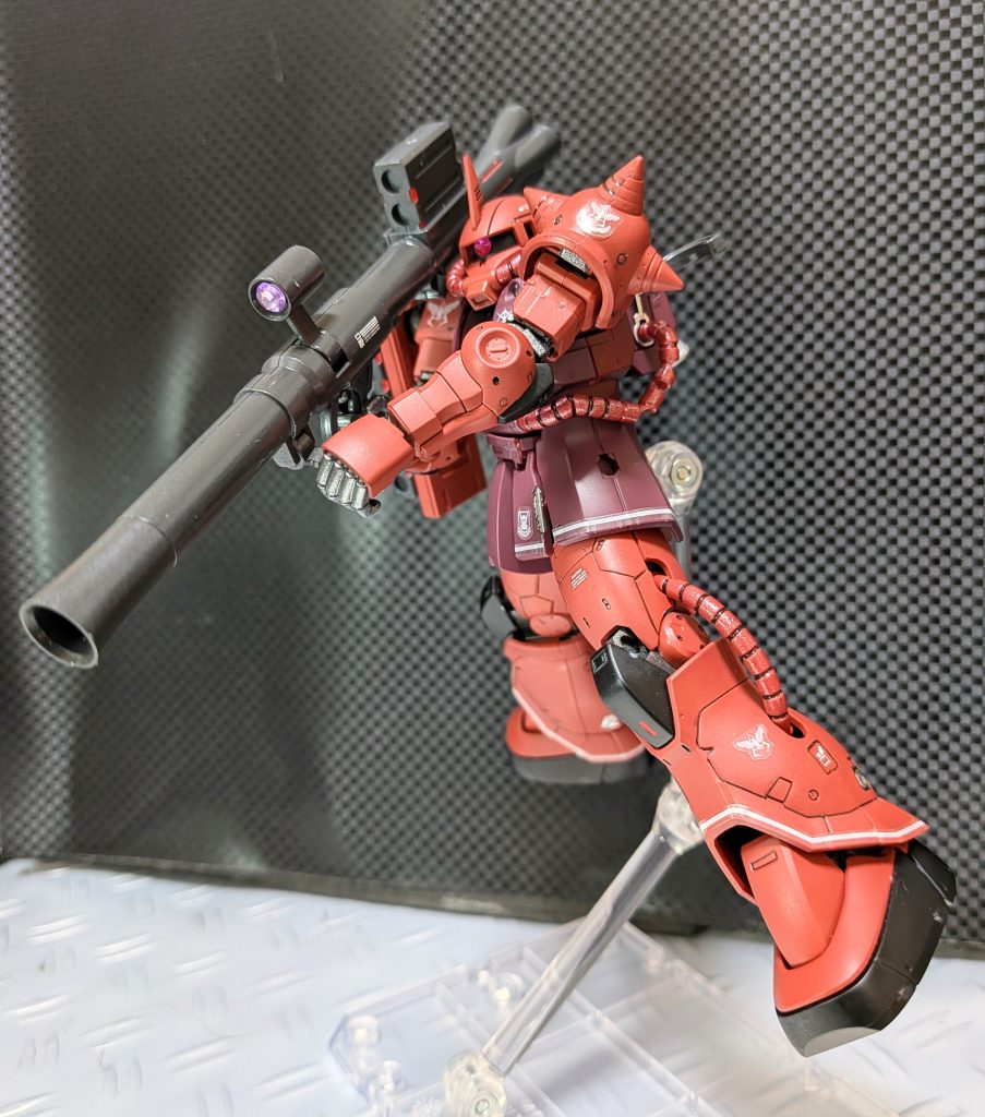 シャア専用ザク　赤い彗星ver–3枚目/制作者：@Ymarl1