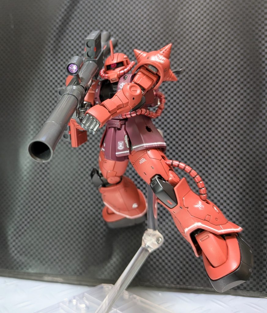 シャア専用ザク　赤い彗星ver–2枚目/制作者：@Ymarl1
