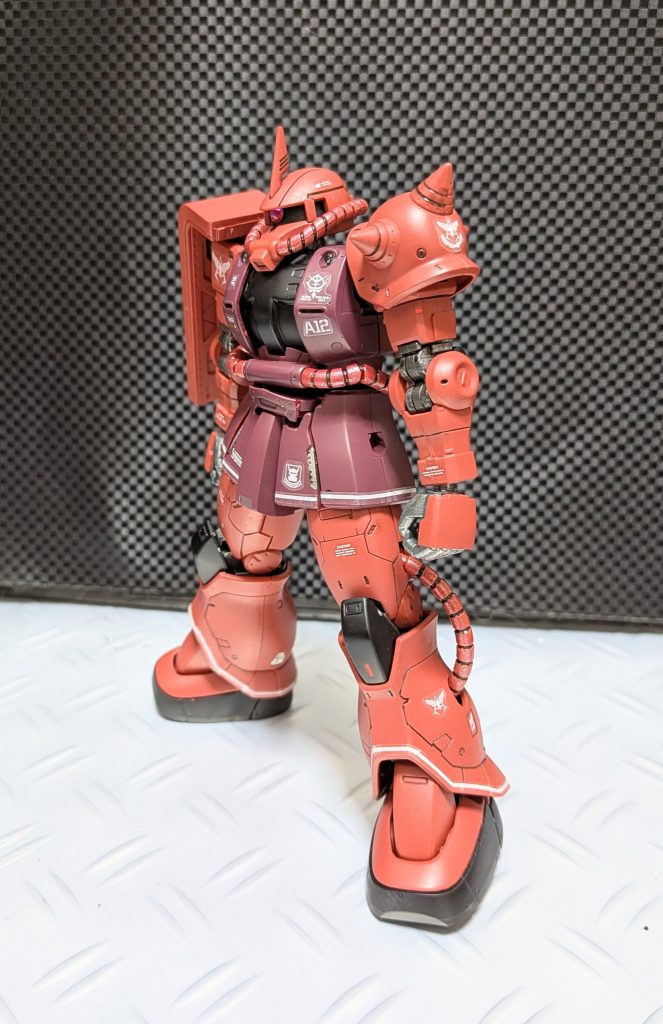 シャア専用ザク　赤い彗星ver–3枚目/制作者：@Ymarl1