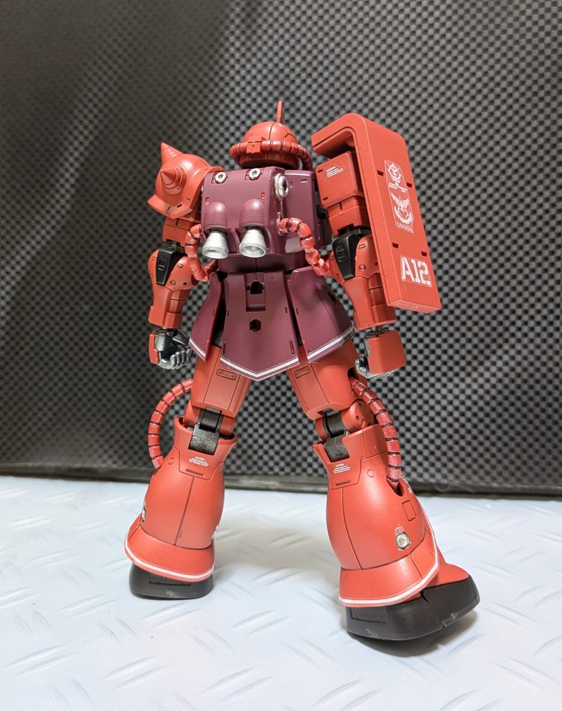 シャア専用ザク　赤い彗星ver–5枚目/制作者：@Ymarl1