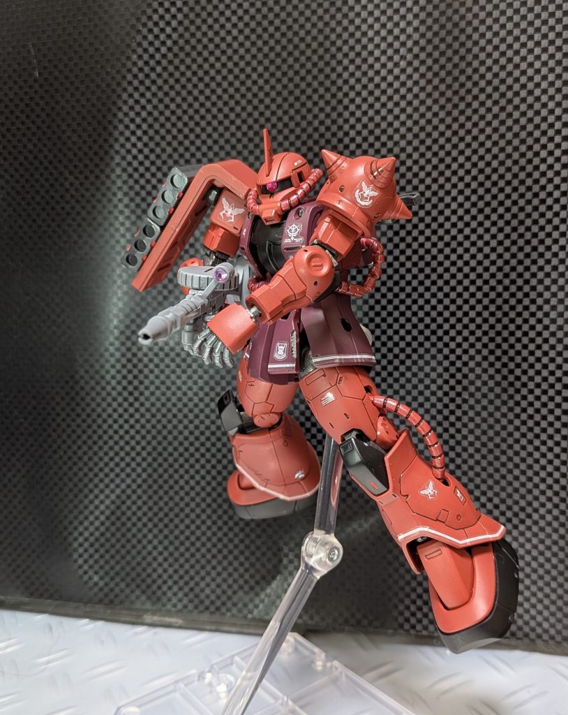 シャア専用ザク　赤い彗星ver–5枚目/制作者：@Ymarl1