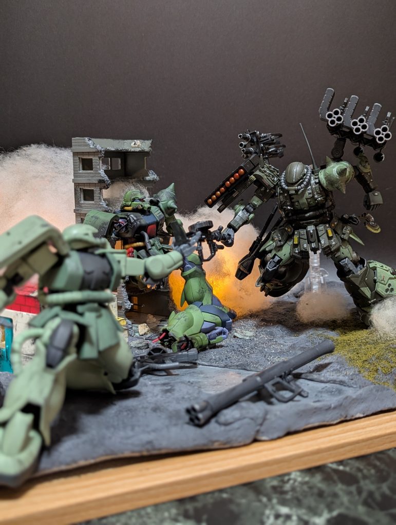 この配達のために「行ってこい！最短距離を空けといてやる！」と途中の敵を狙い撃ってくれる頼れるスナイパーですね〜