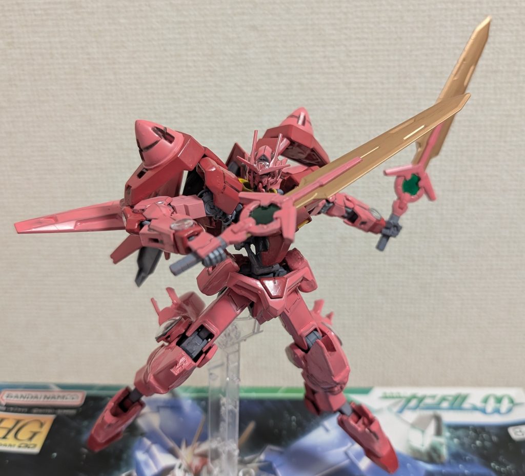 コチラもリペイント。なお、金色の刃は、バエルソードと同じ特殊金属製という設定です。