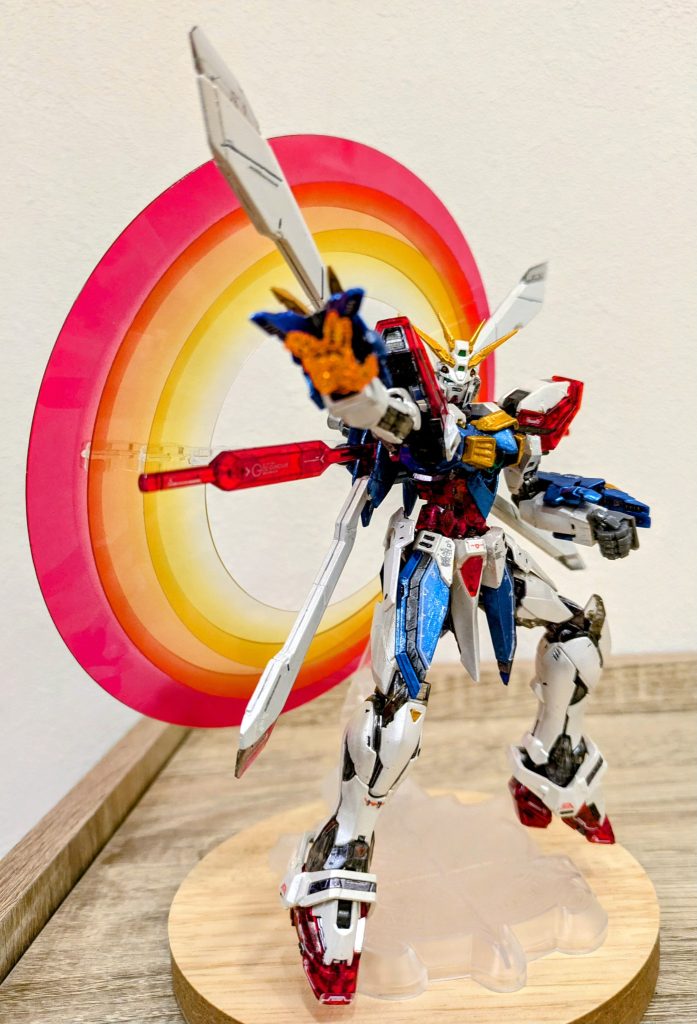 ゴッドフィンガー紛失していたエフェクトパーツが出てきたので、ようやくポージングできました。