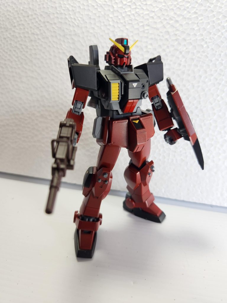 練習に陸戦型ガンダムをソードインパルススペックII風に塗装しました。